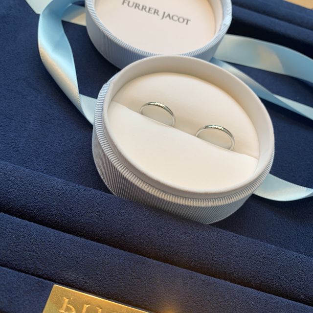 【【閉業】フラー・ジャコー(FURRER-JACOT)の口コミ】 シンプルイズベスト！
でも！
★ペアデザインではないけれど、ペアになる所…