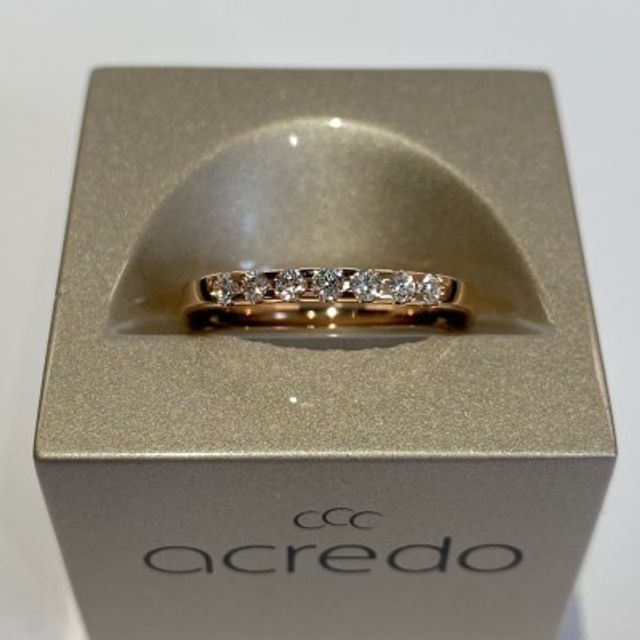 【acredo(アクレード)の口コミ】 ドイツ製品に興味があり、記念の指輪をネットで検索する中でこのブランド…