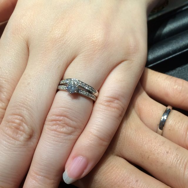 【エクセルコダイヤモンド(EXELCO DIAMOND)の口コミ】 エンゲージは他店も見ましたが、エクセルコさんのダイヤの輝きが1番でした…