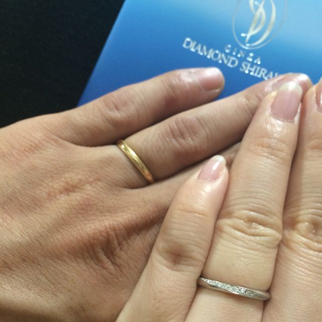 【銀座ダイヤモンドシライシの口コミ】 予算以内で、テキパキと私の好みを探りながら指輪を出してくれました。３…