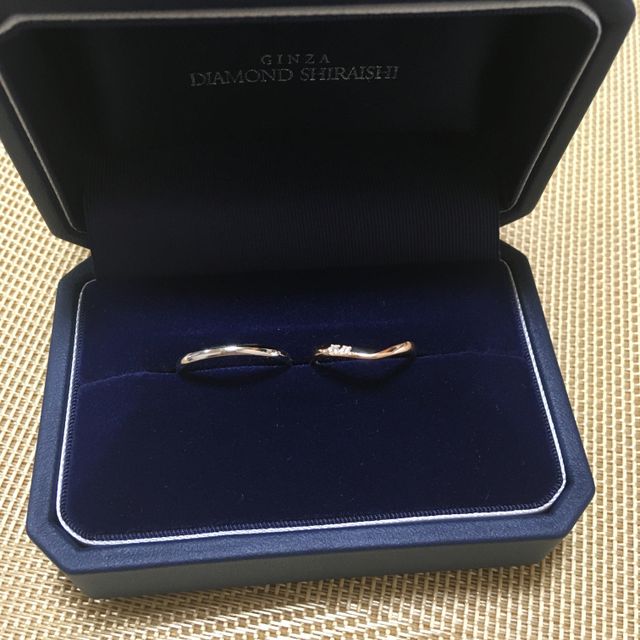 【銀座ダイヤモンドシライシの口コミ】 デザインと着け心地重視で探しました。ダイヤモンドシライシさんはデザイ…