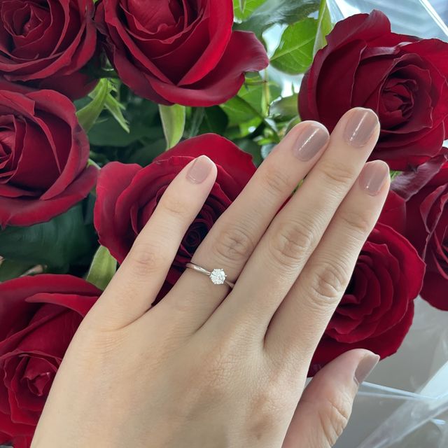 【ラザール ダイヤモンド(LAZARE DIAMOND)の口コミ】 4C全てのレベル・バランスが最高で、店員さんにもこれ以上のダイヤはなか…