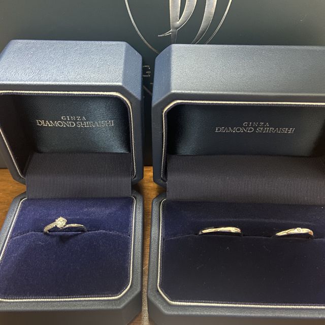 【銀座ダイヤモンドシライシの口コミ】 何店舗か見て回った後だったのですが、ダイヤの輝きが他と比べ物にならな…