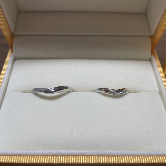 【ケイウノ ブライダル(K.UNO BRIDAL)の口コミ】 多くのお店で試着させて頂きましたが、結果一つ一つ指輪にコンセプトがあ…