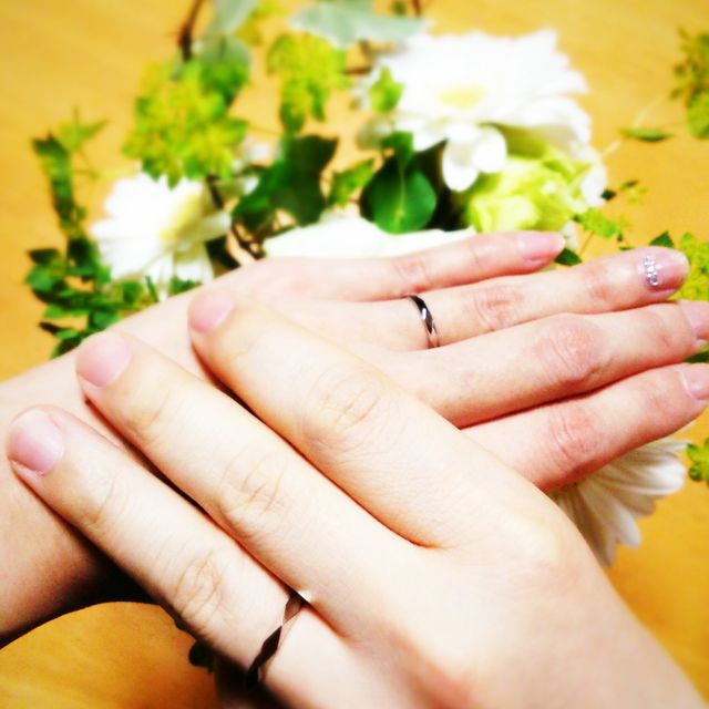 【ブシュロン(BOUCHERON)の口コミ】 検討段階で私の一目惚れでしたが、主人も気に入ってくれたのが一番の決め…