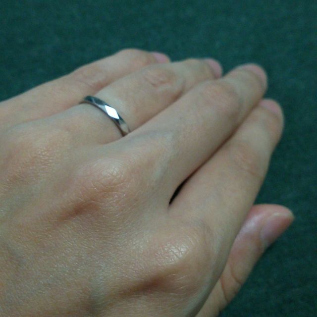 【ブシュロン(BOUCHERON)の口コミ】 検討段階で私の一目惚れでしたが、主人も気に入ってくれたのが一番の決め…