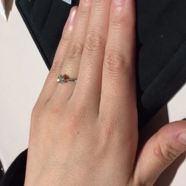 【TRECENTI(トレセンテ)の口コミ】 ダイヤモンドを花の形に装飾しておりダイヤの輝きが一回り大きく見える効…