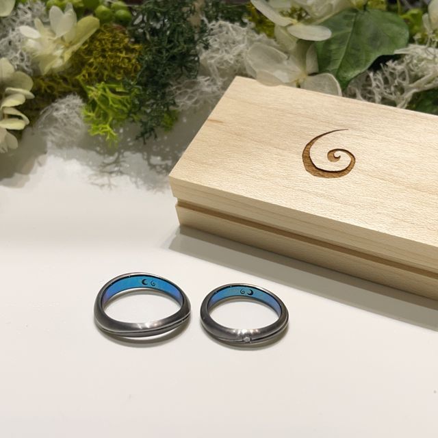 【SORA(ソラ)の口コミ】 他人と被らない、2人だけのデザインにしたいと考えており、SORAは素材やカ…