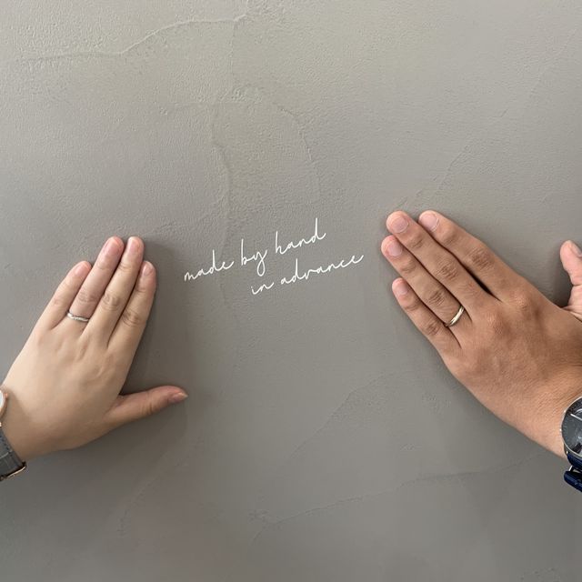 【JEWELRY STUDIO Advance(ジュエリースタジオアドバンス)の口コミ】 自分たちの理想の形、デザイン、色等、柔軟に対応してくださりました。形…