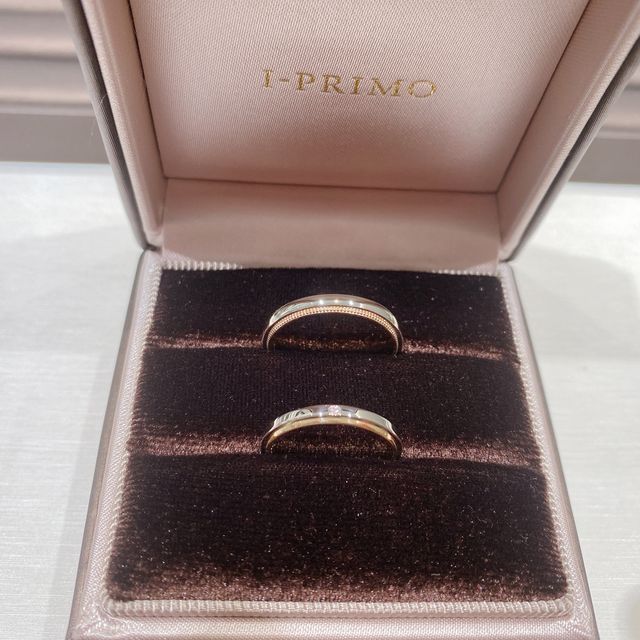 【アイプリモ(I-PRIMO)の口コミ】 普通の指輪には興味がなくコンビで探していました。他のブランドさんも見…