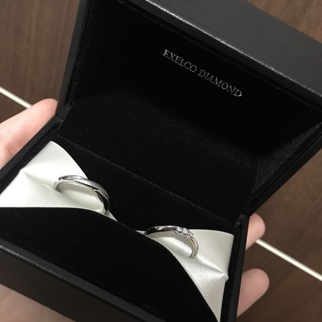 【エクセルコダイヤモンド(EXELCO DIAMOND)の口コミ】 とにかくダイヤモンドの輝きです！4月生まれでダイヤモンドには思い入れが…