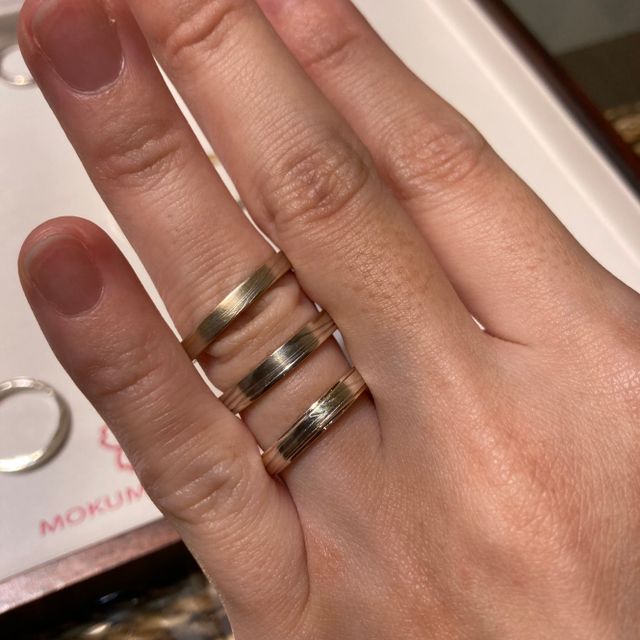 【杢目金屋(もくめがねや)の口コミ】 デザイン 形 から 合わせる素材 まで 細かいところまでもオーダーメイドで…