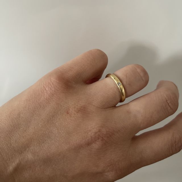 【ティファニー(Tiffany & Co.)の口コミ】 結婚指輪はティファニーと昔から決めていて、シンプルで飽きずにずっと付…