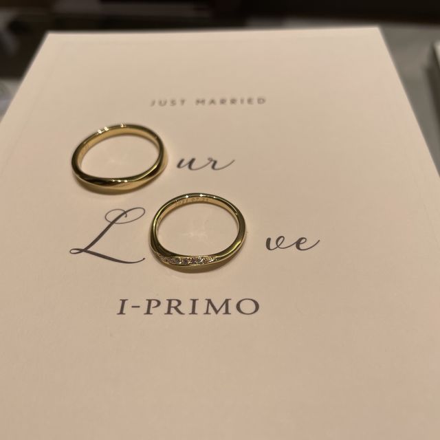 【アイプリモ(I-PRIMO)の口コミ】 指輪の決め手は、雑誌をみて
好みのデザインが多かった
アイプリモにブラ…