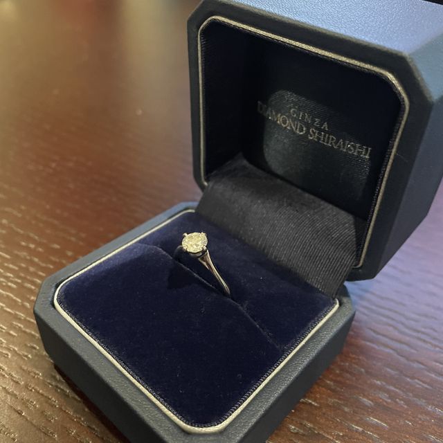 【銀座ダイヤモンドシライシの口コミ】 ダイヤモンドシライシさんはとてもダイヤにこだわりがあるということもあ…
