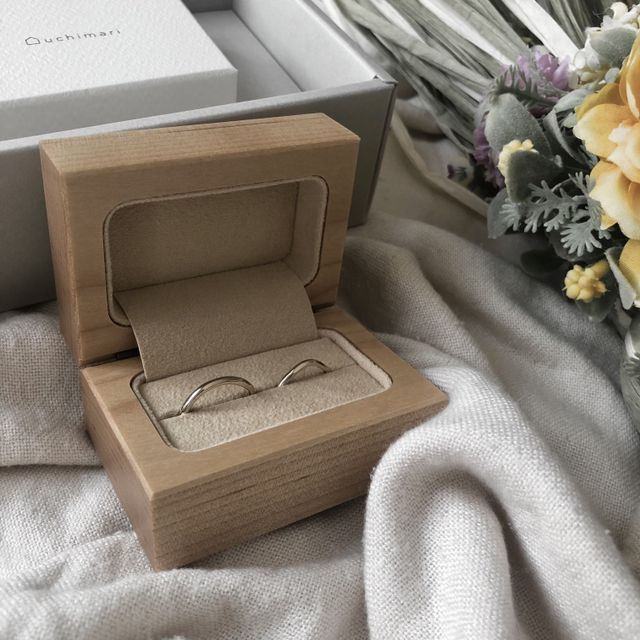 【uchimari(ウチマリ)の口コミ】 それぞれの好きなデザインにしたかったのと、SNSを見てお店の雰囲気や指輪…