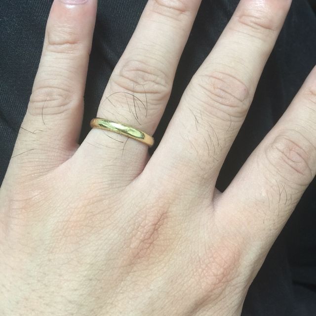 【Princess Bijou(プリンセス・ビジュー)の口コミ】 男性なので結婚指輪は正直どうでもいいと考えていましたが、販売店へ行き…