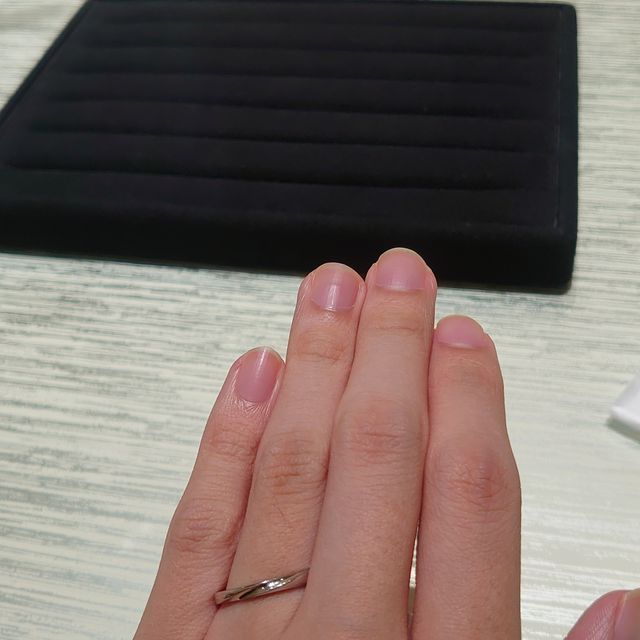 【TRECENTI(トレセンテ)の口コミ】 店員の方が説明されていた通り、指輪の付け外しのしやすさに驚きました。…