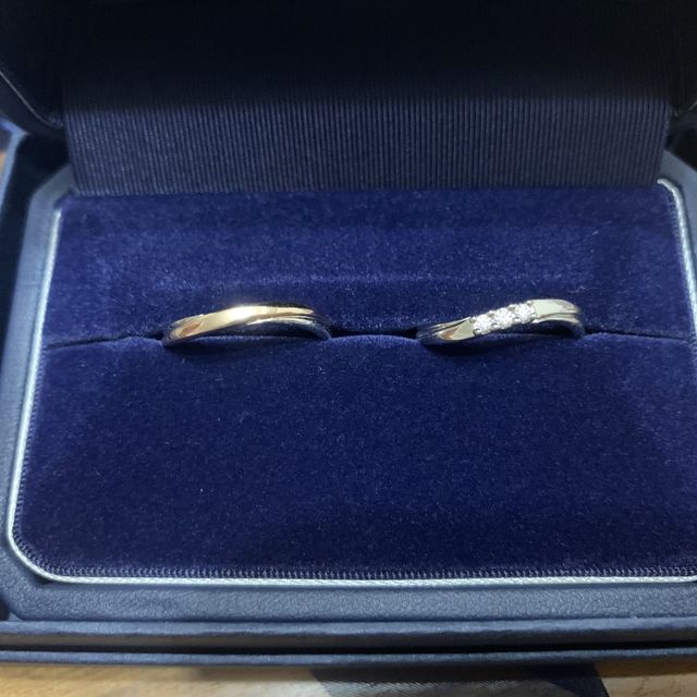 【銀座ダイヤモンドシライシの口コミ】 デザインがとても気に入ったものがあったので、指輪選びの1店舗目でしたが…