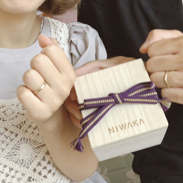 【俄(にわか)の口コミ】 シンプルなデザインを探していたのですが
その中でも俄の京杢目のシリーズ…