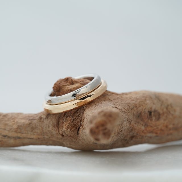 【THREE TREES(スリーツリーズ)の口コミ】 結婚指輪は一生涯身につけるものだから、2人で作った世界で一つだけの指輪…