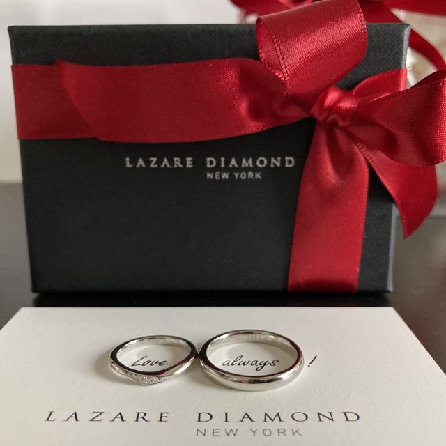 【ラザール ダイヤモンド(LAZARE DIAMOND)の口コミ】 6店舗程回り、何となく好きなデザインが固まってきたころに、こちらのハド…