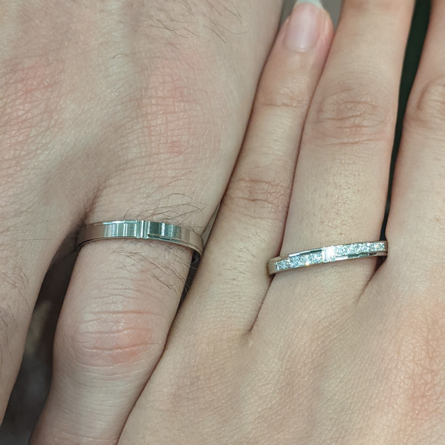 【PILOT BRIDAL(パイロットブライダル)の口コミ】 たまたまインスタグラムで見かけて出会った指輪です。スタッフのかたによ…