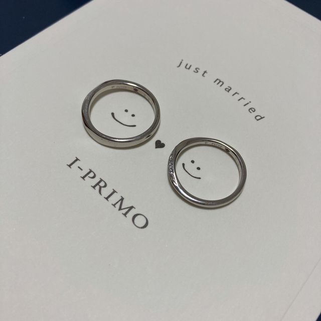 【アイプリモ(I-PRIMO)の口コミ】 指が全体的に太くメリハリが無いのがコンプレックスでした。こちらの指輪…