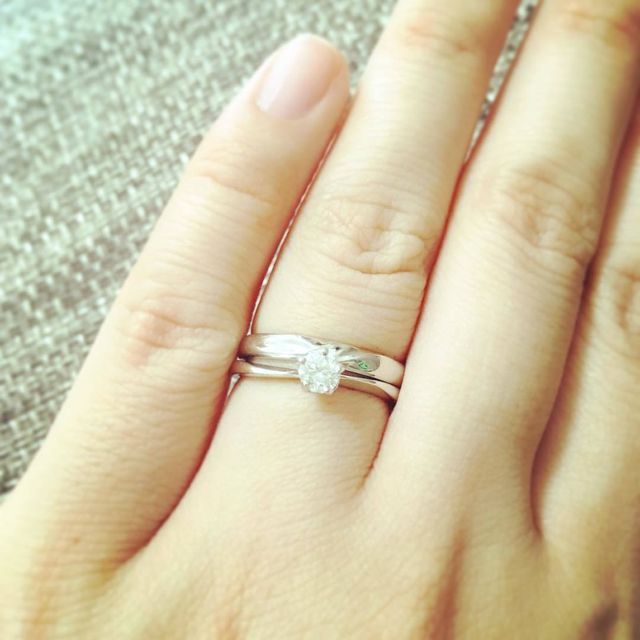 【MJC(三菱ジュエリーコレクション)の口コミ】 シンプルで高品質のダイヤやプラチナで作られていますが、コストも安かっ…