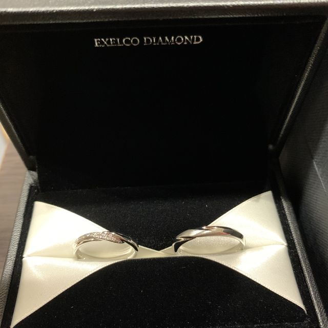 【エクセルコダイヤモンド(EXELCO DIAMOND)の口コミ】 他ブランドで気になっていたデザインと似ている指輪や、指の形に合う指輪…
