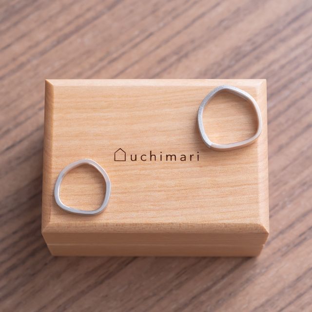 【uchimari(ウチマリ)の口コミ】 ブランド物にあまり興味がなく、ものづくりが好きな2人だったので、手作り…