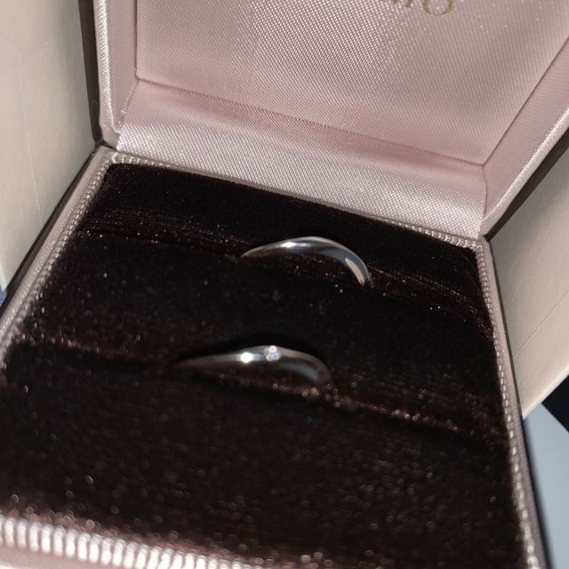 【アイプリモ(I-PRIMO)の口コミ】 ペアなデザインでなおかつとてもかわいく動きのある指輪のデザインが気に…