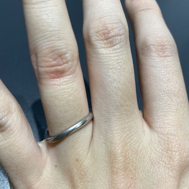 【4℃ BRIDAL(ヨンドシーブライダル)の口コミ】 ペアリングですが、女性物は3種類ありました。ゴールドにダイヤの入った物…