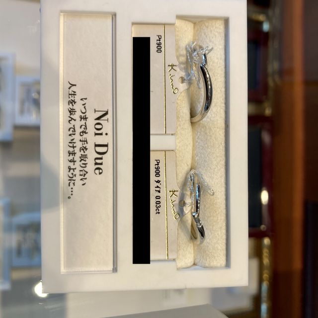 【エクセルコダイヤモンド(EXELCO DIAMOND)の口コミ】 他のブランドへも行きましたがデザインが気に入ったので購入を決めました…