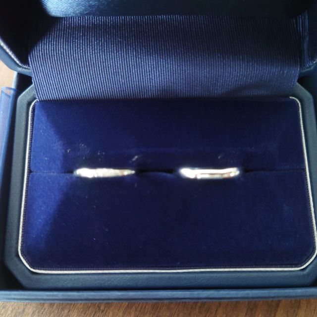 【銀座ダイヤモンドシライシの口コミ】 長く飽きがこないようシンプルなものにしようと思っていました。試着した…