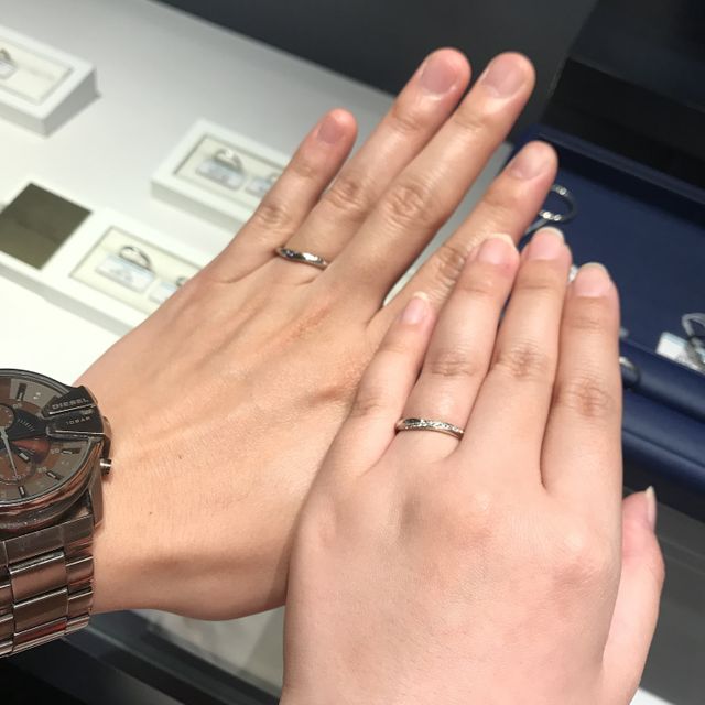 【銀座ダイヤモンドシライシの口コミ】 私の短くて太い指でも見栄え良くしてくれるものが見つけられたから。ダイ…