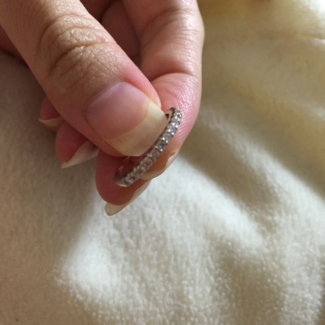 【ヴァンドーム青山(VENDOME AOYAMA)の口コミ】 指輪の決め手は、つけていても仕事をしやすく（パソコンや電卓を使う事務…