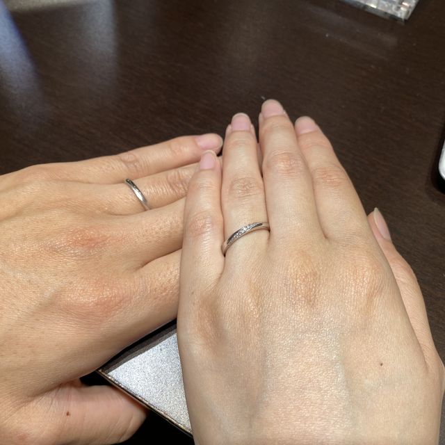 【TRECENTI(トレセンテ)の口コミ】 SNSでコスタンテを見て、素敵だなと思い、来店しました。実際に着用させて…