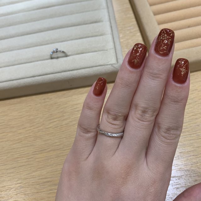 【TRECENTI(トレセンテ)の口コミ】 指に通す時も他のブランドさんより指通りが滑らかで、スッと入りやすく、…