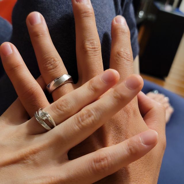 【ケイウノ ブライダル(K.UNO BRIDAL)の口コミ】 お店の方々がとても親切でした。指輪の素材、デザイン、何から何まで手取…