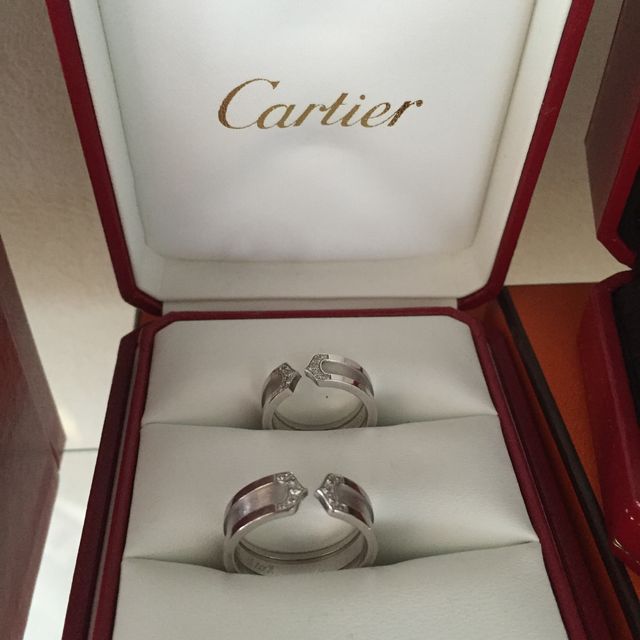 【カルティエ(Cartier)の口コミ】 仕事柄、２人とも平日は指輪を着けられないので、休日に着けられるファッ…