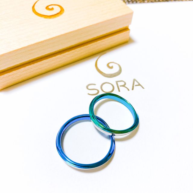【SORA(ソラ)の口コミ】 金属アレルギーがある為、アレルギーにならない素材。また、傷つきにくい…