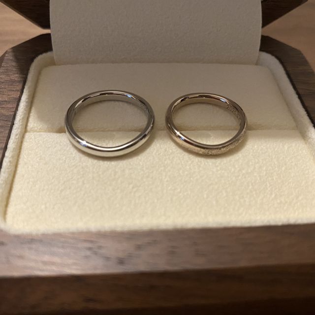 【TANZO.(鍛造指輪)の口コミ】 指輪のデザインはオーダーメイドで作れるので好きなデザインや形・色など…