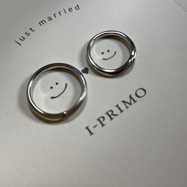 【アイプリモ(I-PRIMO)の口コミ】 まず、結婚指輪に込められた想いや願いを教えていただき、とても素敵だと…