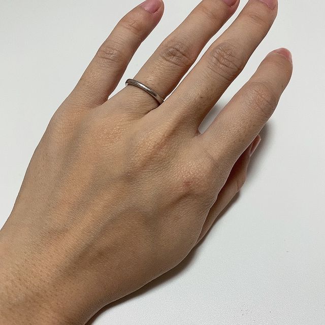 【ティファニー(Tiffany & Co.)の口コミ】 婚約指輪は買ってもあまり使うことがないため、結婚指輪だけにしようとい…