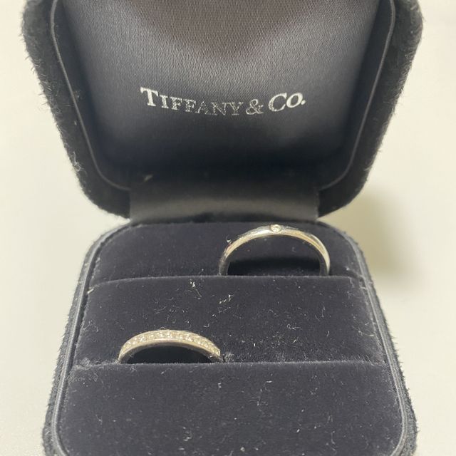 【ティファニー(Tiffany & Co.)の口コミ】 婚約指輪は買ってもあまり使うことがないため、結婚指輪だけにしようとい…