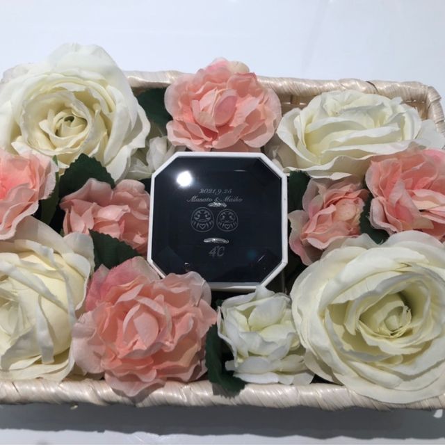 【4℃ BRIDAL(ヨンドシーブライダル)の口コミ】 予算内での指輪を探していて、シンプルなものを探していたが、こちらは合…