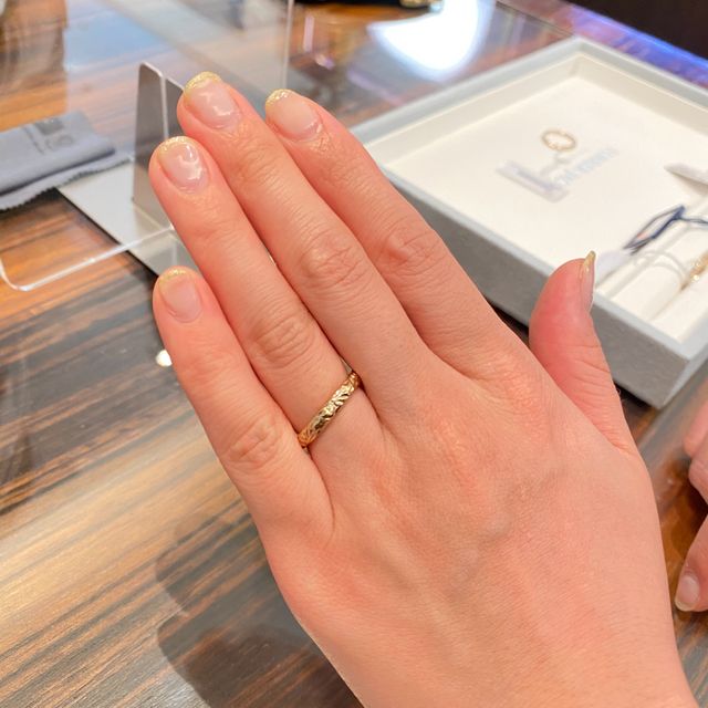 【Makana(マカナ)の口コミ】 他の方とあまり被らないデザインでハワイアンな雰囲気がありおしゃれだと…