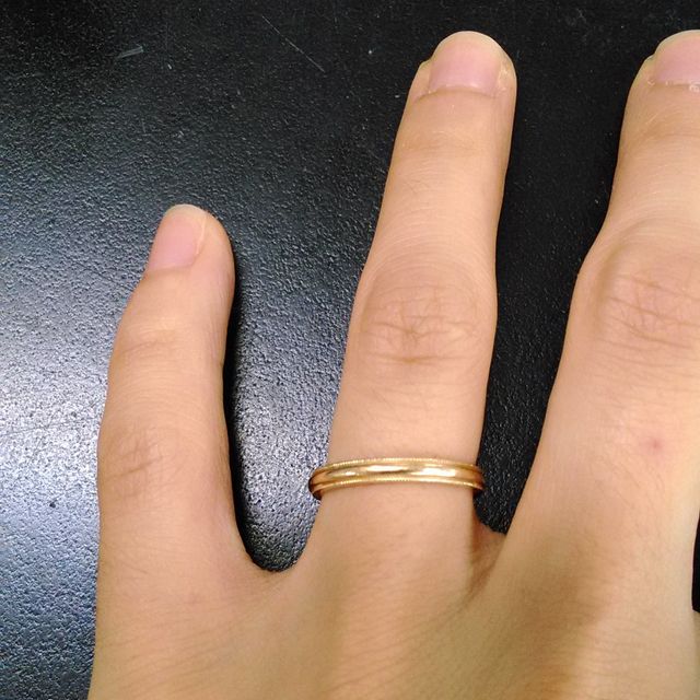 【festaria bijou SOPHIA(フェスタリア ビジュソフィア)の口コミ】 結婚指輪は普段使いするつもりだったので、とにかくシンプルであること、…