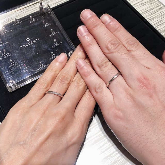 【TRECENTI(トレセンテ)の口コミ】 つけ心地と品質が良いと思いました。
ダイヤモンドのカットなどもすごく丁…